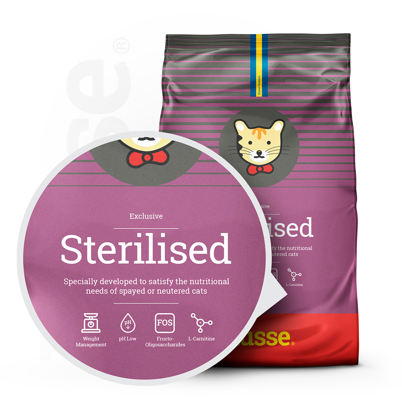 Exclusive Sterilised, 2 kg | Crocchette per gatti sterilizzati/castrati