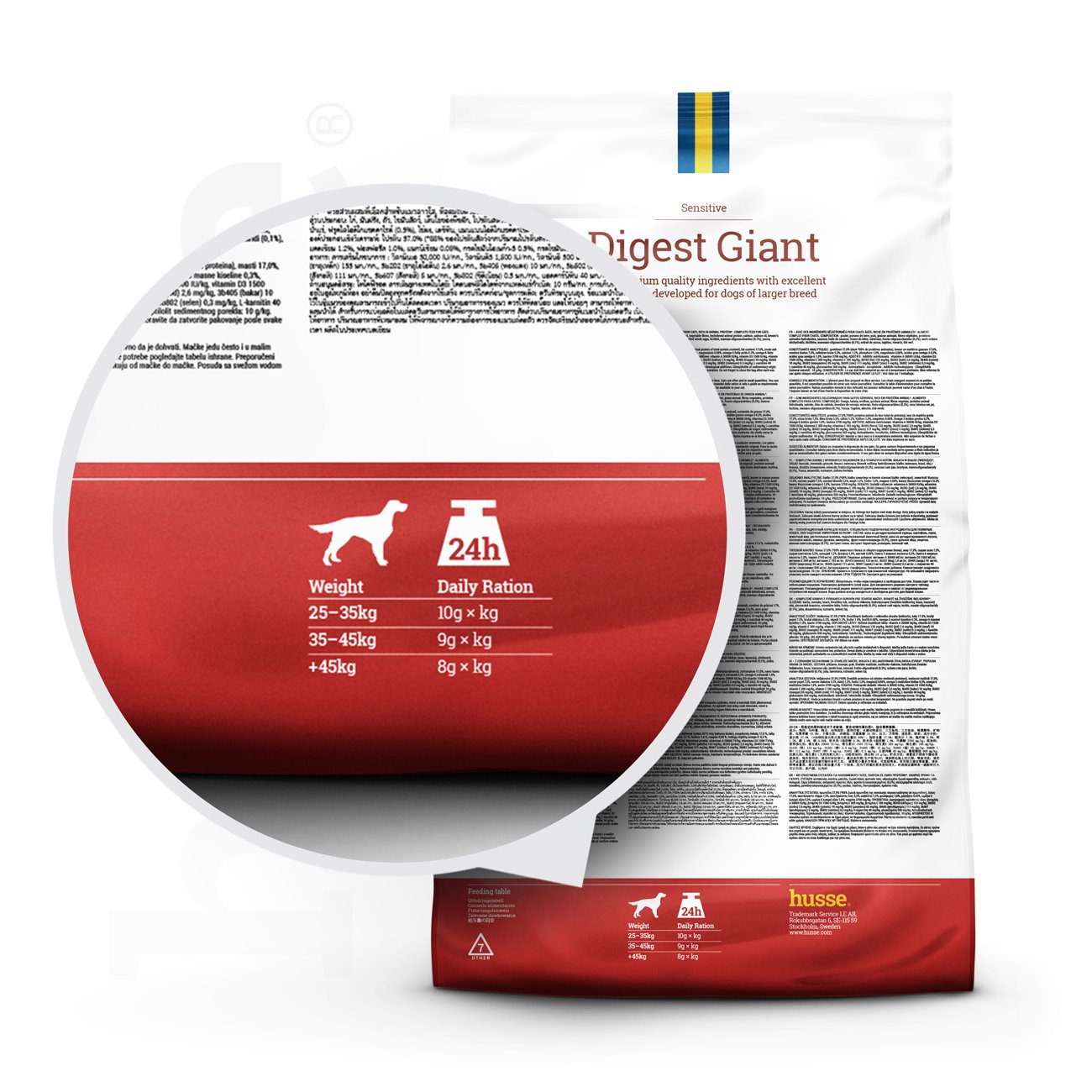 Digest Giant, 12.5 kg | Crocchette per cani di taglia grande con digestione sensibile