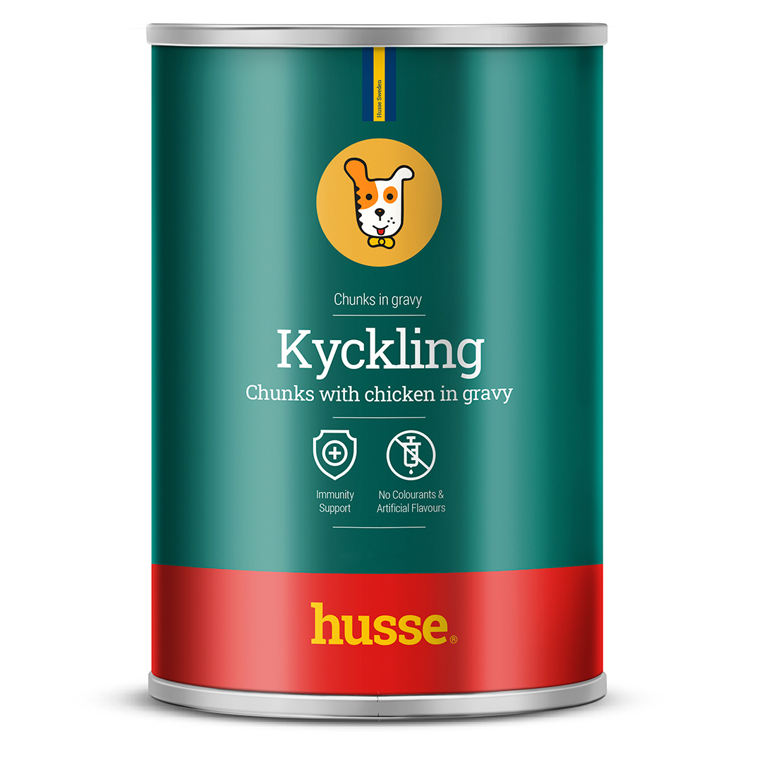 Kyckling, 400 g | Bocconcini in salsa per cani adulti