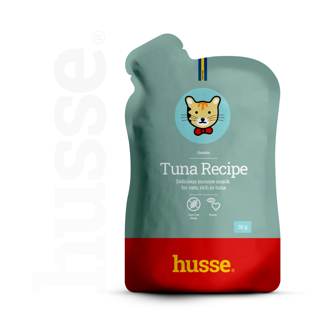 Tuna Recipe, box 12,30g | Snack mousse per gatti