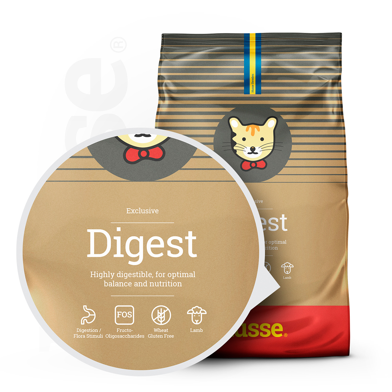 Exclusive Digest, 2 kg | Crocchette per gatti con digestione sensibile
