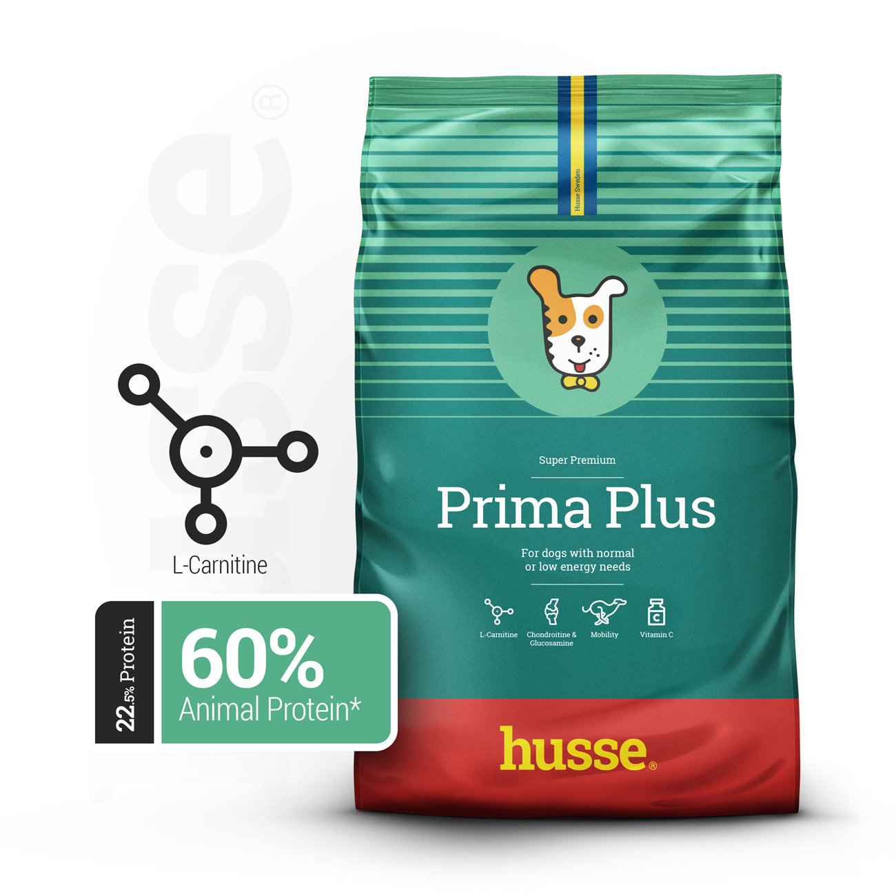 Prima Plus, 12 kg | Crocchette per cani con fabbisogno energetico normale
