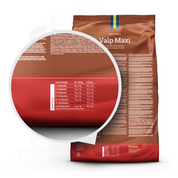 Valp Maxi, 12 kg | Crocchette per cuccioli di taglia grande