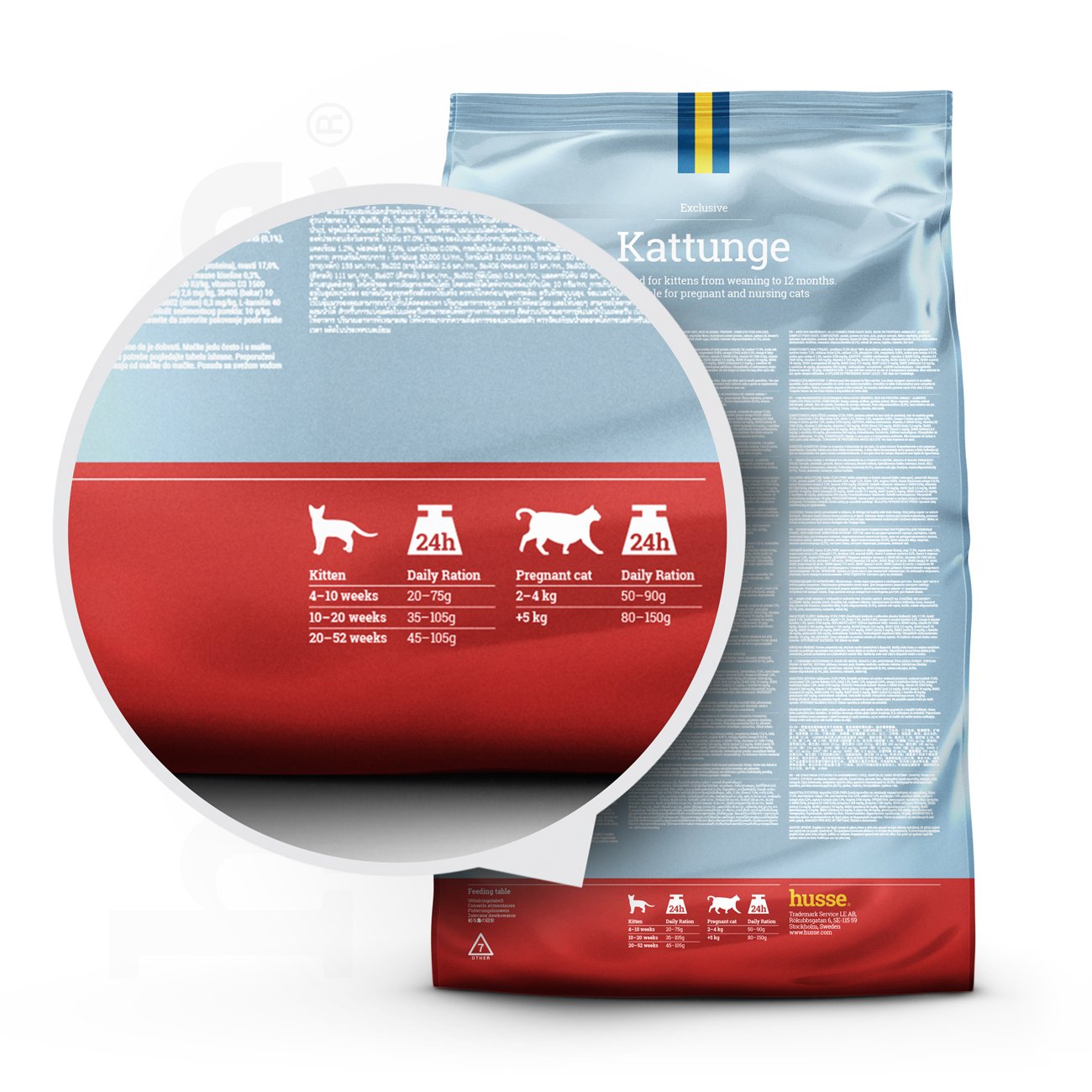 Exclusive Kattunge, 2 kg | Crocchette per gattini