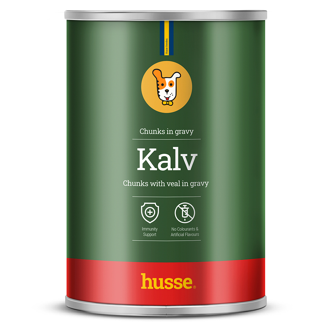 Kalv, 1275 g | Bocconcini in salsa per cani adulti