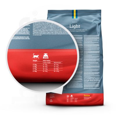 Exclusive Light, 2 kg | Crocchette per gatti in sovrappeso