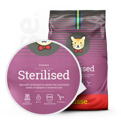 Exclusive Sterilised, 2 kg | Crocchette per gatti sterilizzati/castrati