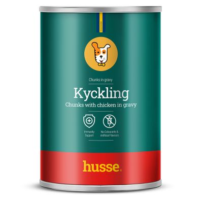 Kyckling, 400 g | Bocconcini in salsa per cani adulti