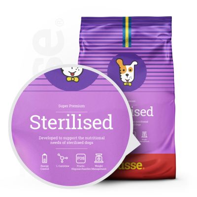 Sterilised, 12 kg | Crocchette per cani adulti sterilizzati