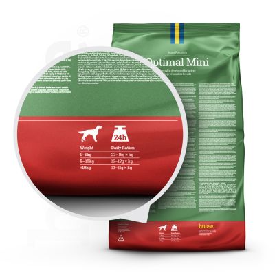 Optimal Mini, 2 kg | Crocchette per cani attivi di taglia piccola