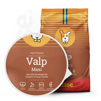 Valp Maxi, 12 kg | Crocchette per cuccioli di taglia grande