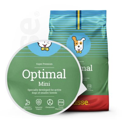 Optimal Mini, 2 kg | Crocchette per cani attivi di taglia piccola