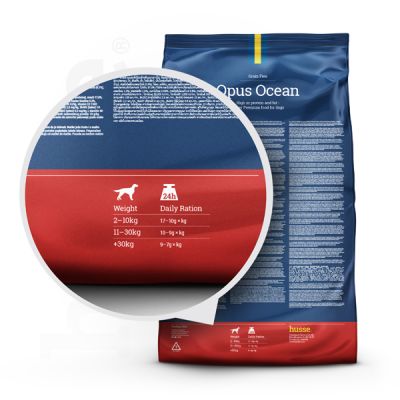 Opus Ocean, 2 kg | Crocchette senza cereali per cani digestione sensibile