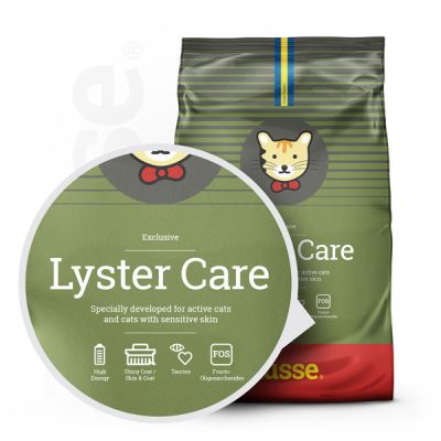 Exclusive Lyster Care, 2 kg | Crocchette per gatti attivi e/o con cute sensibile