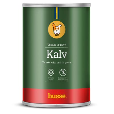 Kalv, 1275 g | Bocconcini in salsa per cani adulti
