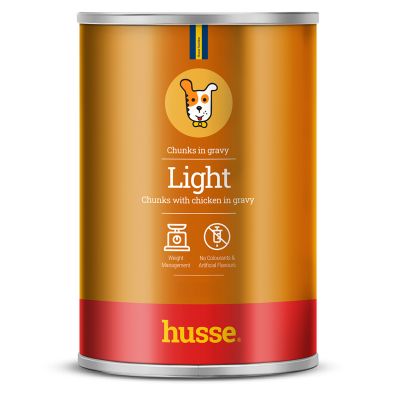 Light, 400 g | Bocconcini in salsa per cani in sovrappeso