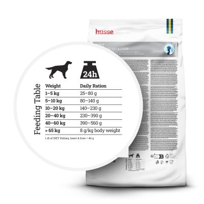 Crocchette dietetiche per cani speciale per reni, cuore e fegato | Diet Kidney, Heart & Liver - 7kg